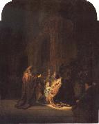 REMBRANDT Harmenszoon van Rijn The Presentation of Jesus in the Temple oil